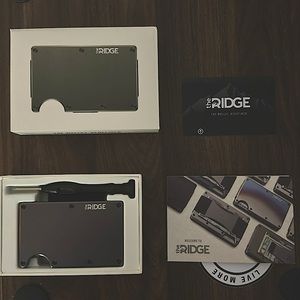 NIB RIDGE Wallet: Aluminum | Gunmetal